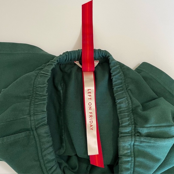 Left On Friday Super Fan Short Unisex Cotton Gym Shorts Palm Green Medium - Picture 13 of 16